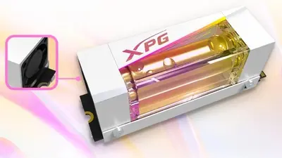 Adata ukázala SSD XPG Project NeonStorm s vodním chlazením a až 14 GB/s