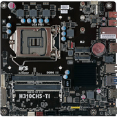 ECS H310CH5-TI: Mini ITX pro tenké počítače Coffee Lake-S