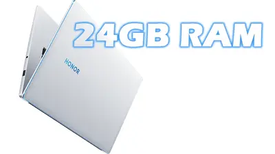 Honor přichází s notebooky s "nebinární" kapacitou 24 GB RAM
