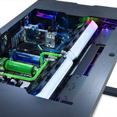 Lian Li uvádí hliníkové PC stoly/skříně s elektrochromickými zatmívacími skly