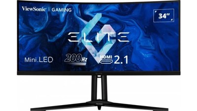 Na trh míří herní monitor ViewSonic Elite XG341C-2K s DisplayHDR 1400