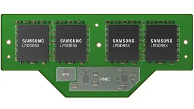 Nové paměti LPCAMM od Samsungu: až 128 GB RAM pro notebook a konec SO-DIMM
