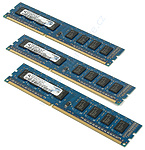 3× 1GB Qimonda DDR3, 1067 MHz, CL7