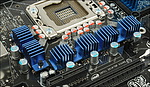 Intel Smackover DX58SO: Chladič MOSFETů