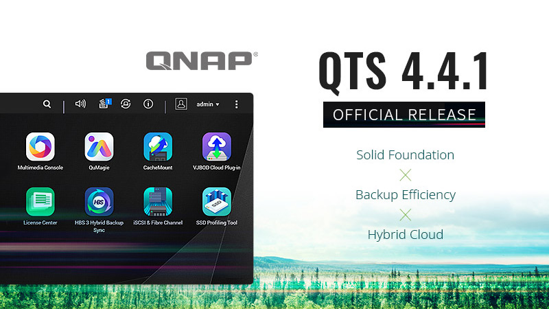 QNAP QTS 4.4.1: funkcemi nabitý systém pro váš NAS