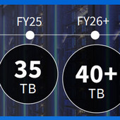 Toshiba: 26TB disky za rok, ve výhledu jsou i 40TB modely
