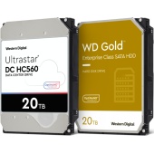 WD uvedl 20TB pevné disky s OptiNAND: Gold a Ultrastar DC HC560