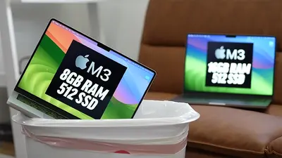 Youtuber zkusil MacBook Pro s 8GB a 16GB RAM: rozdíl výkonu je i několikanásobný
