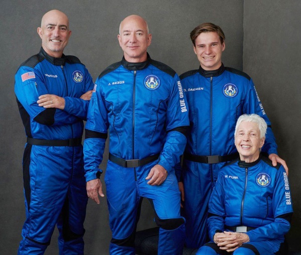 Blue Origin crew