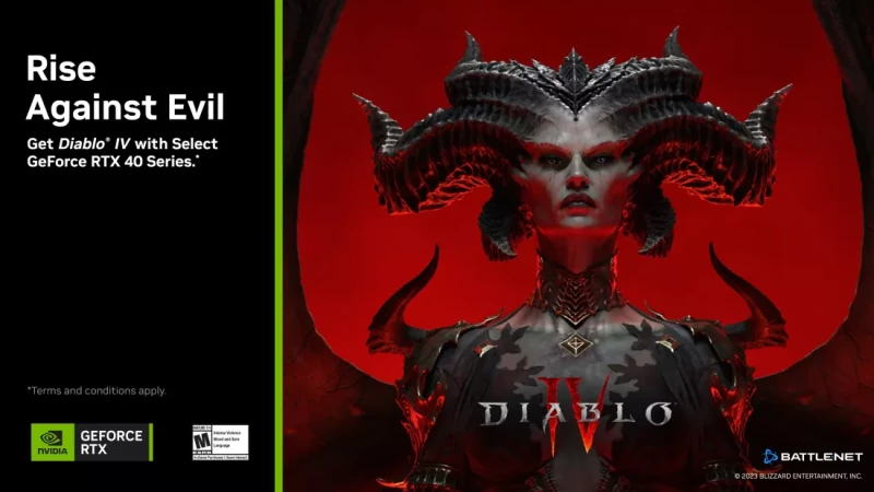 Nvidia GeForce RTX 4000 a Diablo IV