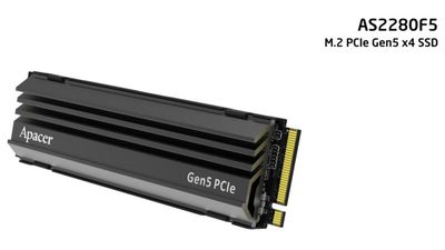 Apacer a ZADAK představují první PCIe 5.0 SSD pro spotřebitele: až 13 GB/s