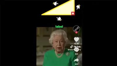 Britská královna Alžběta II. učí matematiku na TikToku, jde pochopitelně o deepfake