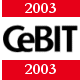 CeBIT 2003: EPoX ve znamení modrého zubu