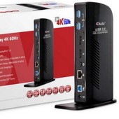 Club 3D ohlásil USB 3.0 dok s podporou rozlišení 4K