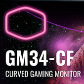 Cooler Master uvádí svůj první monitor: herní GM34-CW