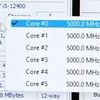 Core i5-12400 přetaktovaný na 5 GHz ani nepotřebuje příliš drahou desku