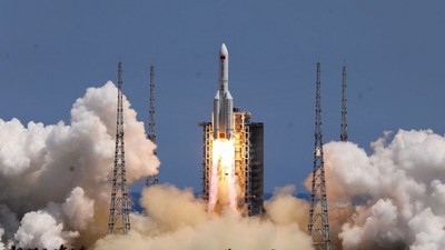 Druhý modul čínské kosmické stanice vyrazil do vesmíru