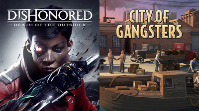 Epic nabízí zdarma hry Dishonored: Death of the Outsider a City of Gangsters