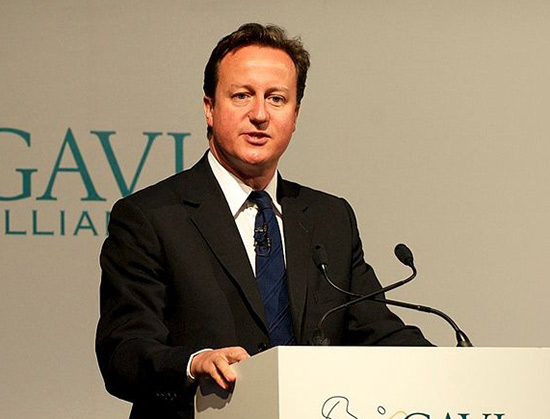 Prime Minister David Cameron, speaking at the opening of the GAVI Alliance immunisations pledging conference in London, June 13 2011