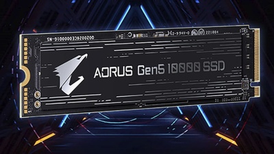 Gigabyte uvádí AORUS Gen5 10000 SSD pro M.2 s rychlostí až 10 GB/s