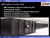 IBM uvádí nový Cluster 1350