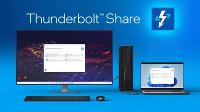 Intel uvádí Thunderbolt Share, jednoduché sdílení dat i obrazovky přes kabel