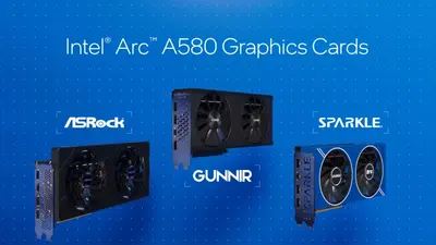 Levný mainstream v GPU přichází: Intel konečně představil Arc A580 za 179 USD
