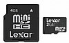 Lexar představuje 4GB miniSDHC a 2GB microSD kartu