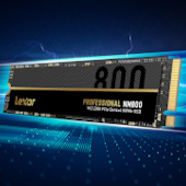Lexar uvádí SSD NM800 pro profesionální nasazení