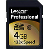 Lexar vypouští i 4GB SDHC kartu