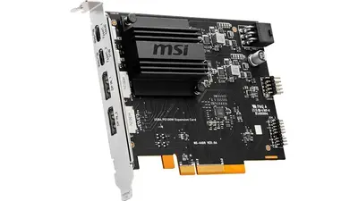 MSI uvedlo rozšiřující PCIe kartu s USB 4 a 100W Power Delivery