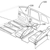 Patent od Fordu přinese do autonomních aut projekční plátno