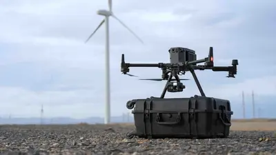 Průmyslový dron DJI Matrice 350 RTK vydrží ve vzduchu 55 minut