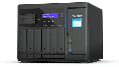 QNAP uvedl TS-855X, 8pozicový NAS s 8jádrovým Atomem a 10GbE
