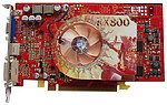 MSI Radeon RX800 - přední strana