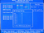 BIOS - DDR voltage