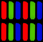 Asus VG248QE - TN pixel structure