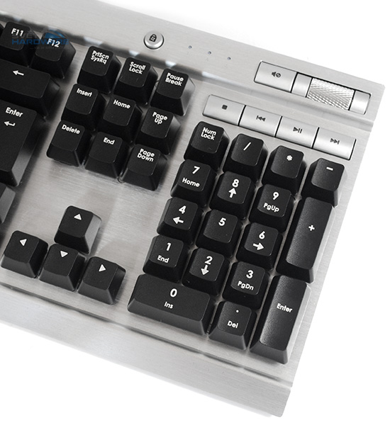 Corsair Vengeance K60 - tlačítka pravé strany klávesnice