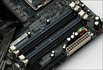 EVGA nForce 780i SLI – paměťové sloty