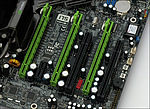 EVGA nForce 780i SLI – rozšiřující sloty