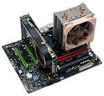 EVGA nForce 780i SLI – osazení desky 2