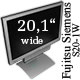 Fujitsu Siemens S20-1W: 20" LCD (16:10)