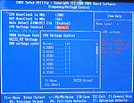 BIOS - CPU Voltage