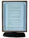 LCD monitor HP L1955 - Pivot s textem