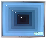 LCD monitor HP L1955 - Test kontrastu