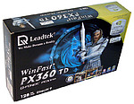 Leadtek GeForce PCX 5750 - Krabice