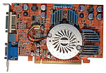 Abit Radeon RX600Pro Guru - Přední strana s chladičem