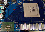 Asus GeForce PCX 5900 - Jádro s bridgem