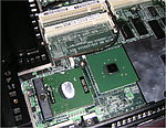 CPU, paměťové sloty