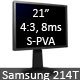 Samsung 214T - poloprofi jednadvacítka